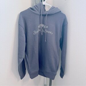 NWT Scotch & Soda Embroidery French Terry Hoodie